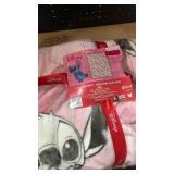 Disney Stitch Pink Plush Blanket Twin Size