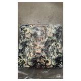 24\"x24\" Abstract Tree Printed Throw Pillow with Gusset Navy - Thresholdâ¢ designed with Studio McGee