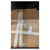 HAIXIN Makeup Organizer with Drawer & Brush Holder, Plastic Cosmetic Display Cases, Large Vanity Organizer Countertop Waterproof for Skincare, Perfume, Bathroom & Dresser (White & Amber)