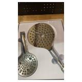 MakeFit Dual Handheld Shower Head Combo, 2-in-1 Rain Shower Heads System 8 Inch Rainfall Shower Head and 10 Modes High Pressure Hand Held Showerhead with Built-in Power Wash