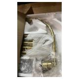 CNXIN Arc Floor Lamps for Living Room with 3 Color Temperatures, Modern Floor Lamp Reading Light with 9W Bulb Included, Standing Lamp with Adjustable White Hanging âLampshade for Bedroom Office(G