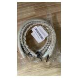 Goktvai 5pcs Headbands Set, 5 Style Fashion Simple Faux White Pearl Head Band for Women Daily Outfit Hair Accessories Bridal Headpiece Wedding Accessory