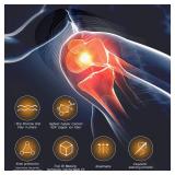 Copper Knee Braces for Men and Women (2 pack) -Knee Supports Copper Compression Knee Sleeve for Knee Pain, Arthritis, Sports and Recovery Support (Large)