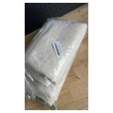 LAMIT Natural Ivory Semi Sheer Linen Curtains 84 inch Long, Cream White Light Filtering Living Room Panels Back Tab and Rod Pocket Neutral Drapes for Bedroom/Farmhouse, 2 Panels, 52 x 84 Inch