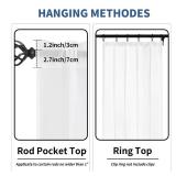 Karseteli Semi Voile White Sheer Curtains 63 Inches Long 2 Panels Rod Pocket Window Treatment for Living Room Bedroom Dining Room(White 60\" W x 63\" L)