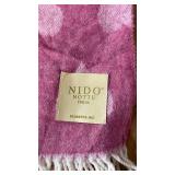 Nido Notte Italian Wool Throw Blanket