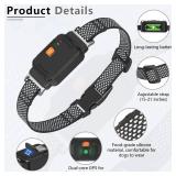 Tilatumo GPS Dog Collar Fence System: Real-Time GPS Tracking, Health Monitoring, Virtual Fence, IPx7 Waterproof Design for Dogs and Multi-Pets [1-Year Free Subscription, $10/Year for Future]