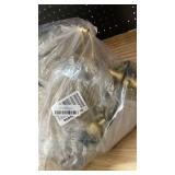 Dimmable Floor Lamp, 3 x 800LM LED Edison Bulbs Included, Farmhouse Industrial Floor Lamp Standing Tree Lamp with Elegant Teardrop Cage Head Tall Lamp for Living Room Bedroom Office Dining Room - Gold