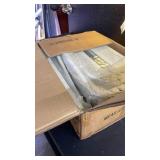 UMDONX Slim Storage Cart 5 Tier with Pull Out Basket Bathroom Organizer Rolling cart, Rolling Utility Cart Slide Out Organizer for Kitchen, Bathroom, Laundry White