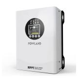 POWLAND 120A MPPT Solar Charge Controlle 12V/24V/36V/48V/60V/72V/84V/96V Auto,Max Input 230V Solar Charger, LCD Display Intelligent Regulator for AGM, Gel, Lithium ect