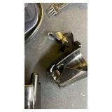 Horavie Single Serve Coffee Maker for K-Cup Pod and Grounds, Hot and Iced Coffee Maker, 6 to 14oz Brew Sizes, 50oz Removable Reservoir, Strong Button Feature, Fit 6.5\" Mugs, Stainless Steel, Black *k