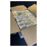 Liacere 360Pcs Plastic Forks - Heavyweight Forks - 7 Inch Heavy Duty Gold Disposable Forks- Gold Plastic Silverwar Perfect For Parties & Weddings & Thanksgiving & Restaurants And Daily Using