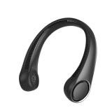 Portable Neck Fan, Hands Free Bladeless, 360Â° Cooling Personal Fan,Wearable Quiet Fan for Outdoor Indoor, Birthday Gifts for Men Women Mom Dad, 4000mAh Battery USB Rechargeable, 3-Speeds( Black)