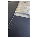 HEMYLU Iron Plate Stand for Display with Folding Design, Picture Stands for Tables, 12 Inch Large Easels for Displaying for Book, Art Piece, Photo and Platter, 12ââ Black