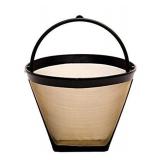 GoldTone 4 Cup No.2 Cone Permanent Coffee Filter 4\"Diameter, 3.25\"Height