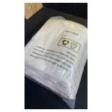 LAMIT Natural Linen Semi Sheer Curtains 80 Inch Length, Light Filtering Neutral Window Curtains Farmhouse Boho Back Tab and Rod Pocket Panels, Natural Cream Ivory, 2 Panels, 52 x 80 Inch