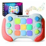 YouJabz Electric Handheld Game Console Toys for Ages 8-13, Portable Quick Push Game Fidget Toys, Sensory Toy Travel Games Controller for Kids Teen Adults, Student Gift, Back to School