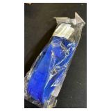 Tactical Dog Collar, Adjustable Military Training Nylon Dog Collar with Control Handle and Heavy Quick-Release Metal Buckle for Small Medium Large Dogs, Dark Blue S