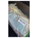 AmazerBath Farmhouse Shower Curtains for Bathroom, Tan Shower Curtain with Tassels, Taupe Rustic Faux Linen Shower Curtain Set with 12 Hooks, 72x72 Inches