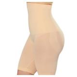 SHAPERMINT Shapewear for Women - High-Waisted Shapewear Tummy Control Shorts, Thigh Slimmer, Underwear for Women Nude XL/2XL