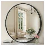 Bathroom mirror approximately 102.5x5.7 by 102.5 cm