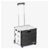 EZ Stack Folding Storage Crate with Casters