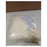 Kopal Genuine Australian Sheepskin Rug, Real Lambskin Area Rug, 2x3 ft Single Pelt, Natural White - Retail: $40