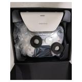 ManbaOne Interactive Screen Wireless Gaming Controller for PC/Switch/Switch 2/iOS/Android,Hall Effect Stick & Trigger,RGB Lighting,Remappable Buttons,1800mAh with Charging Dock (White) - Retail: $70