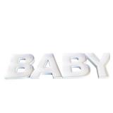 WENPACK 12" Cardboard Letter Shaped Mache Decorative Strawberries Fillable Sweets Candy Container Box (BABY Pink) - Retail: $33