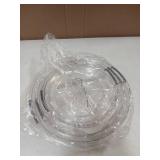 LAMU 3 Pack Lazy Susan Organizer Turntable for Cabinet, Pantry Organizers and Storage, Rotating Condiment Organizer for Kitchen, Table Top, Fridge, Countertop, Spice Organization, 9.25