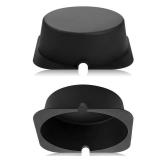 Tuanse 2 Pcs Recessed Light Cover for 6 Inch Lighting Fixtures 8.6 x 8.6 x 2.9 Inch Fire-Resistant and Energy-Saving Light Insulation Protect Cover for Attic (Black) - Retail: $20