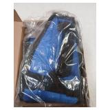 Rhino Valley Gait Belt for Senior with 7 Handles, 59" Anti-Slip Gate Belts Medical for Elderly, Transfer Belt with Quick Release Buckle, Elderly, Physical, Handicap, Bariatric Therapy, Blue & Black - 