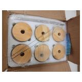 SENTVEND 20 Oz Drinking Glasses with Bamboo Lids and Glass Straw - 6 Pcs Glass Cups Beer Ice Coffee Glasses Cute Aesthetic Cup Great for Coffee Bar Accessories Include 2 Cleaning Brushes (Missing Rubb