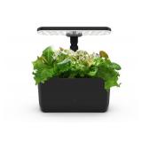AeroGarden Harvest Lite in Black, Soil-Free Indoor Hydroponic Garden with LED Grow Light for Year-Round Gardening of up to 6 Herbs and Vegetables - Retail: $75