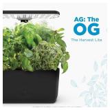 AeroGarden Harvest Lite in Black, Soil-Free Indoor Hydroponic Garden with LED Grow Light for Year-Round Gardening of up to 6 Herbs and Vegetables - Retail: $75