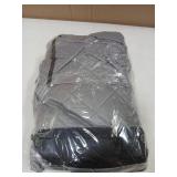 comwish Truck Dog Seat Cover Back Seat | 100% Waterproof & Seat Belt | Pet Hammock for Car Rear Seat Protector with Mesh Window Fits Pickup Ford F-Series/Chevrolet Silverado/Ram/GMC Sierra etc(Gray) -