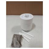 Portable Mini Humidifier, 500ml Small Cool Mist Humidifier, USB Personal Desktop Humidifiers for Baby Bedroom Travel Office Home, Auto Shut-Off, 2 Mist Modes, Super Quiet, White - Retail: $15