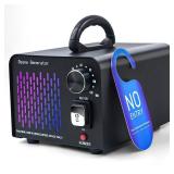 Ozone Machine Generator 46,000 Mg/H Negative Ion Ionizer Ozonics High Capacity Ozone Odor Eliminator Ionizer Air Purifier Deodorizer for Home, Basement, Smoke and Pet Room - Retail: $60