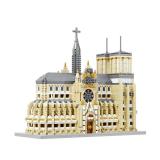 GOTIMON Micro Mini Notre Dame Cathedral Building Block Set, Famous Architecture, 2908 Pieces, Gifts for Kids and Adults - Retail: $39