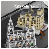 GOTIMON Micro Mini Notre Dame Cathedral Building Block Set, Famous Architecture, 2908 Pieces, Gifts for Kids and Adults - Retail: $39