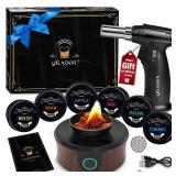 Electric Whiskey Smoker Kit with Torch, Valentine
