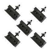Thomletha 5Pcs Turning Tool Holder 250-001 Quick Change Tool Post Set Tool Post OXA Fit for Lathe Machine - Retail: $39