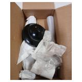 YOUEON 3 Arm Black Candelabra, Candelabra Candle Holder, 10 Inch Tall Candlesticks Holder, Elegant Taper Candle Holder Centerpiece for Wedding, Church, Halloween, Dining, Home Decor - Retail: $18