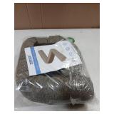 TORRAMI Under Door Draft Stoppers 38 Inch, Heavy Triangle Stop Draft Block Cold Air/Wind/Breeze Noise Blocker Door Sweeps Weather Stripping Bottom Seal Brown - Retail: $27