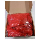 FUTEI Christmas Tree Pillow Covers 18x18 Set of 2, Red Xmas Decorations Soft Fluffy Winter Lumbar Pillow Covers for Couch Sofa Bedroom Holiday Festivals Home Decor - Retail: $22