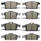 ALADICHE Front Rear Brake Pads Compatible with 2008-2013 Volvo C30,for 2006-2013 C70,for 2006-2011 Volvo S40/V50,for 2007-2010 2012-2015 Mazda 5,for 2006-2013 Mazda 3,for 2012-2015 Ford Focus - Retail