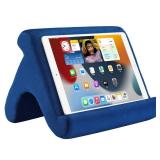 SAMHOUSING Tablet Pillow Stand Holder Dock for Bed with 3 Viewing Angles, Compatible with All Tablets,Phones and iPad Pro 9.7, 10.5,12.9 Air Mini 4 3, Kindle, E-Reader and Books(Navy) - Retail: $17