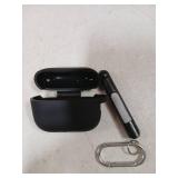 R-fun for AirPods Pro 3 Case (2025), Soft Silicone Protective Case Cover Compatible with Apple AirPods Pro 3rd Generation (USB-C Cable) for Women Men with Cleaning Kit and Keychain, Black - Retail: $3