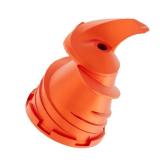 WHUTO Juicer Replacement Parts, Cold Press Juicer Auger, Orange PMMA Material Non-Staining, Juicers Attachment Kit for Models ZM1913M/ZM1903M