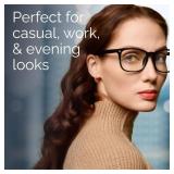 CCVOO 0.75 Reading Glasses for Women, Eye glasses, Blue Light Readers for Women, Cheaters 5pk - Retail: $12